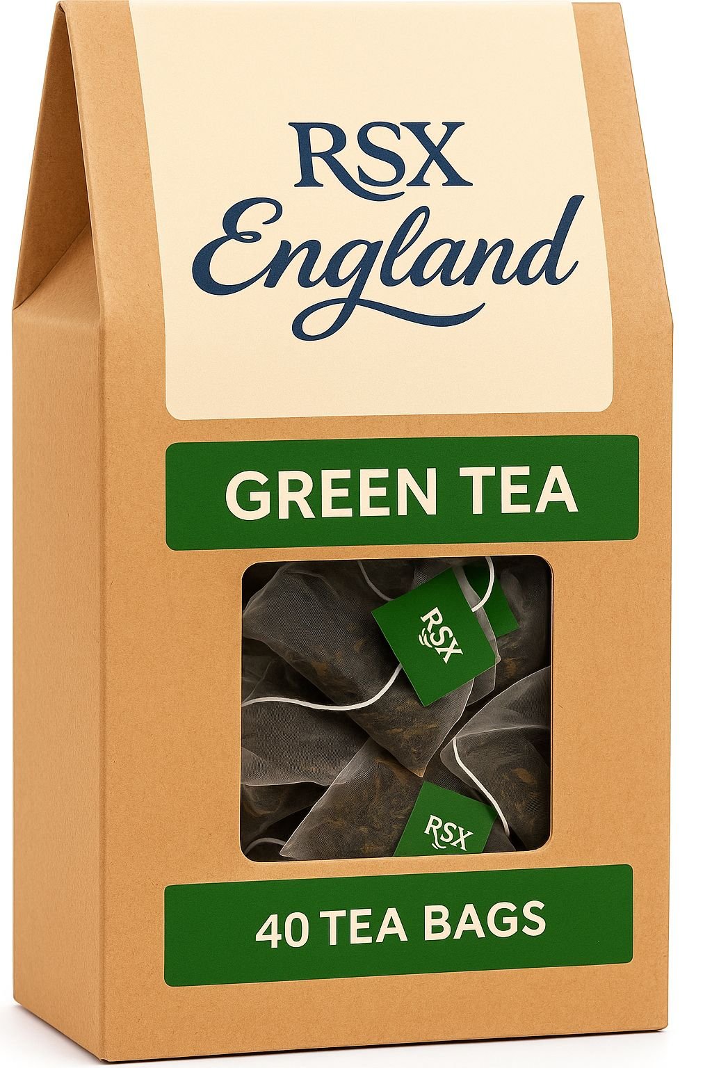rsx england green tea 40 bag/ pouch rsx england green tea 40 bag/ pouch